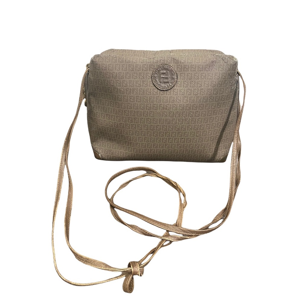 FENDI Vintage Monogram Crossbody Bag